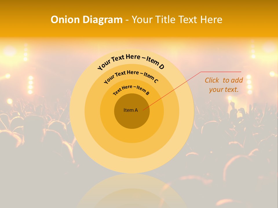 Leuchtend Performance Nacht PowerPoint Template