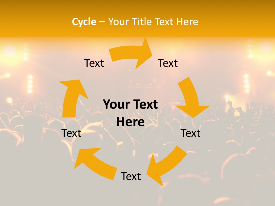 Leuchtend Performance Nacht PowerPoint Template