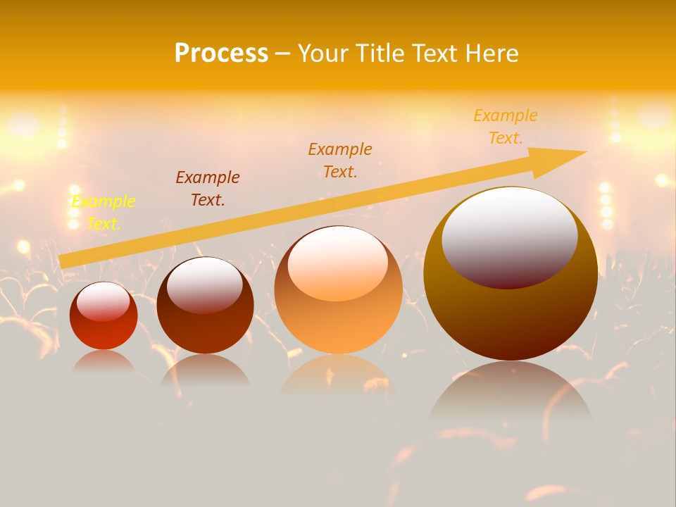 Leuchtend Performance Nacht PowerPoint Template