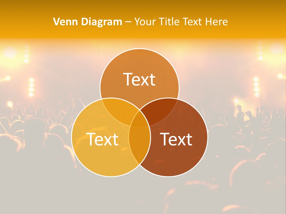 Leuchtend Performance Nacht PowerPoint Template