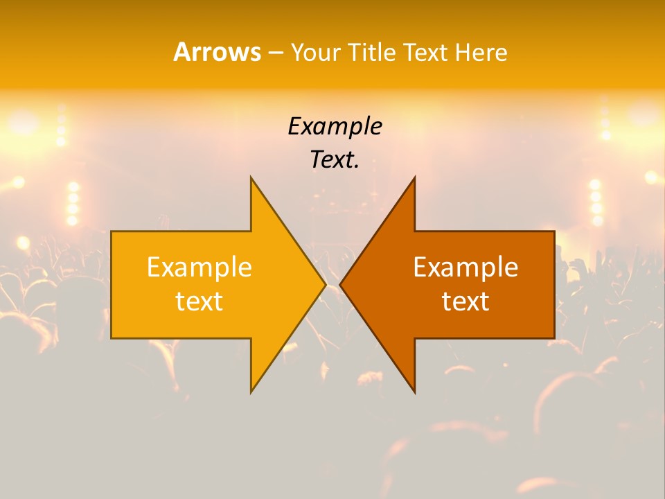 Leuchtend Performance Nacht PowerPoint Template