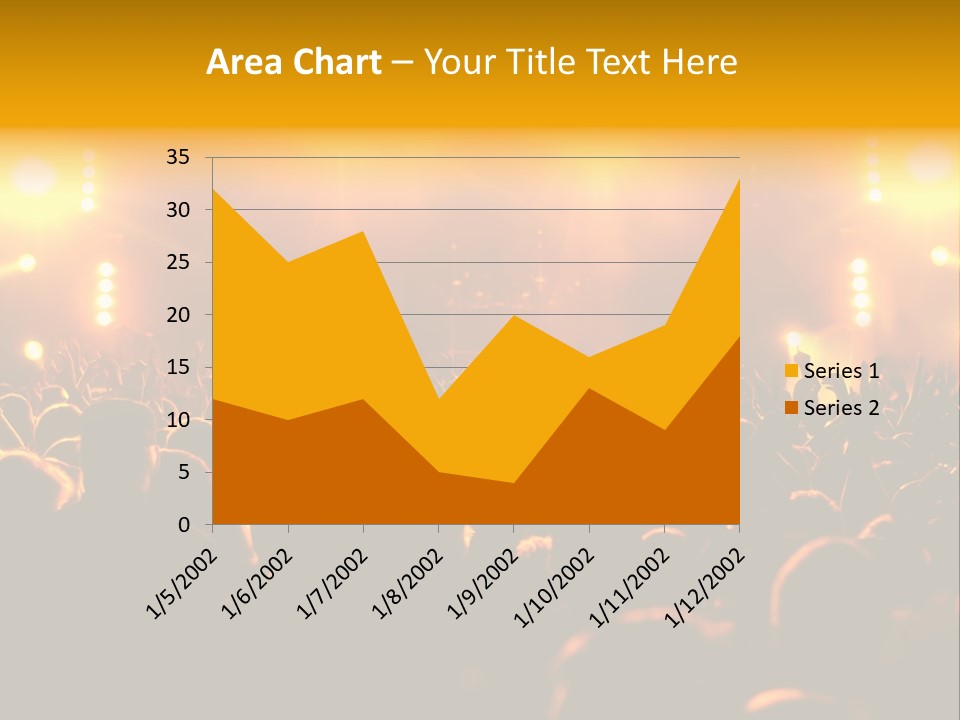Leuchtend Performance Nacht PowerPoint Template
