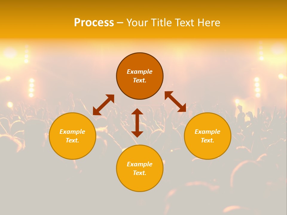 Leuchtend Performance Nacht PowerPoint Template