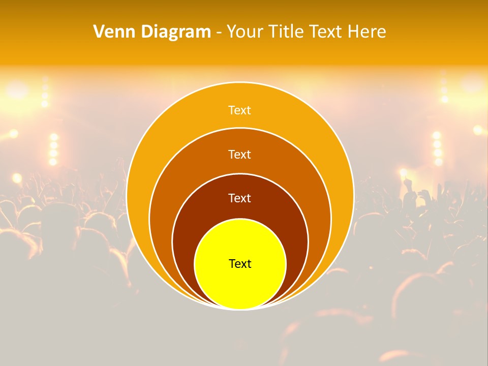 Leuchtend Performance Nacht PowerPoint Template