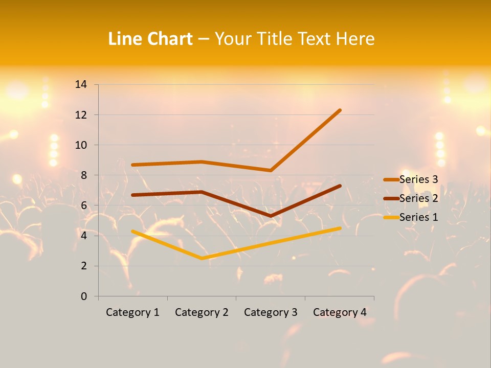 Leuchtend Performance Nacht PowerPoint Template