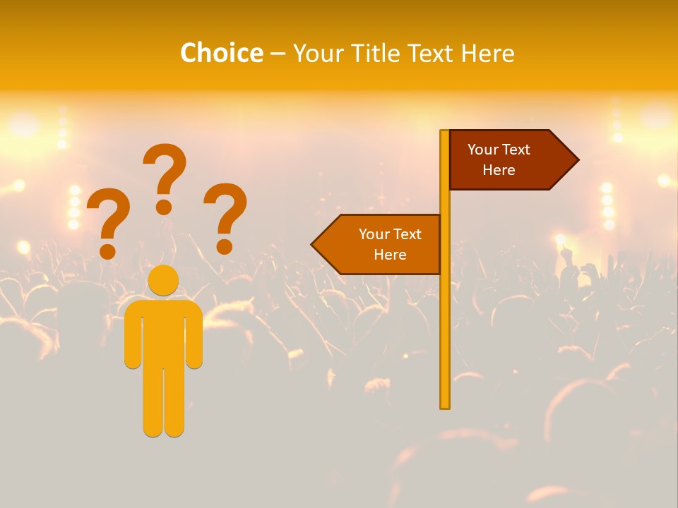 Leuchtend Performance Nacht PowerPoint Template