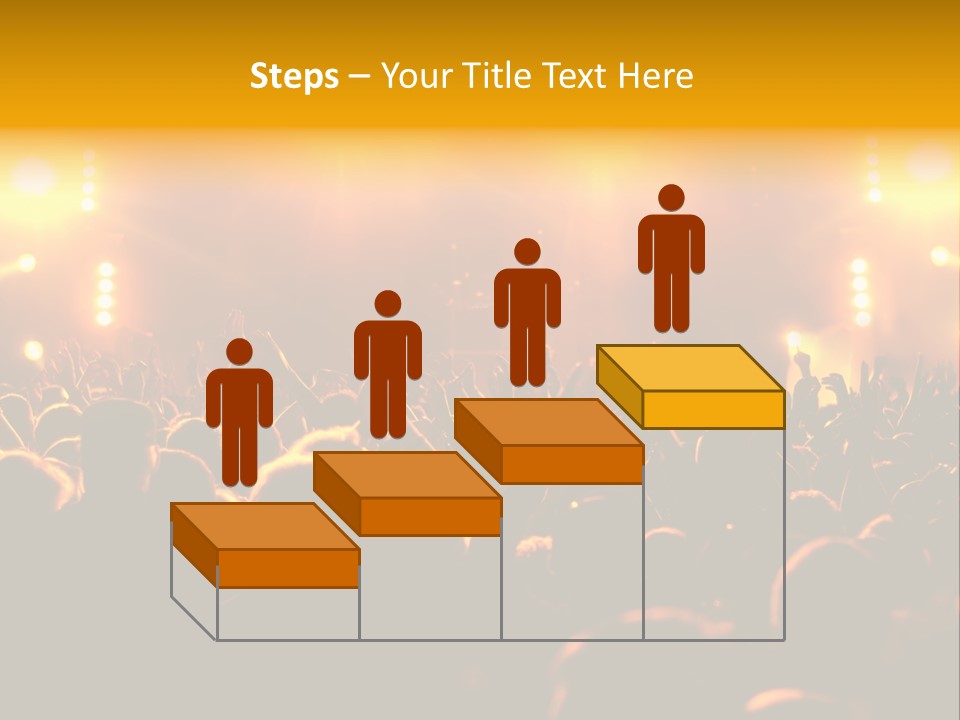 Leuchtend Performance Nacht PowerPoint Template