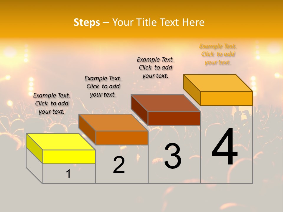 Leuchtend Performance Nacht PowerPoint Template