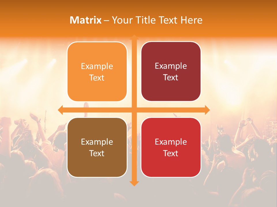 Party Stage Vocal PowerPoint Template