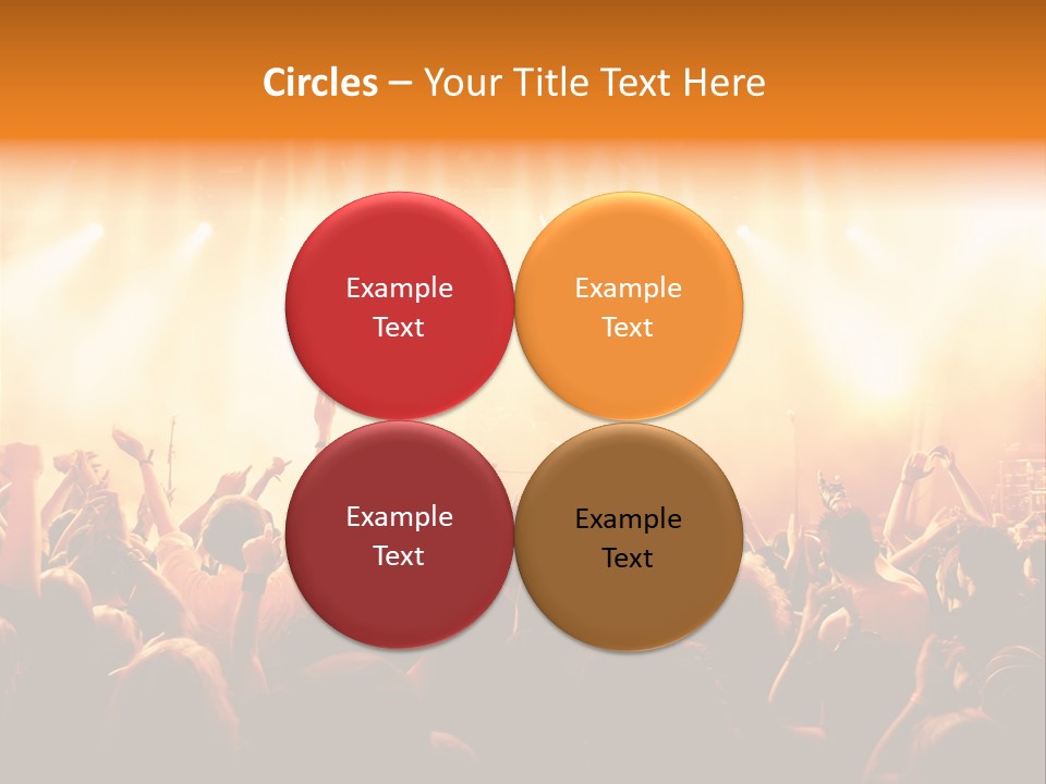Party Stage Vocal PowerPoint Template