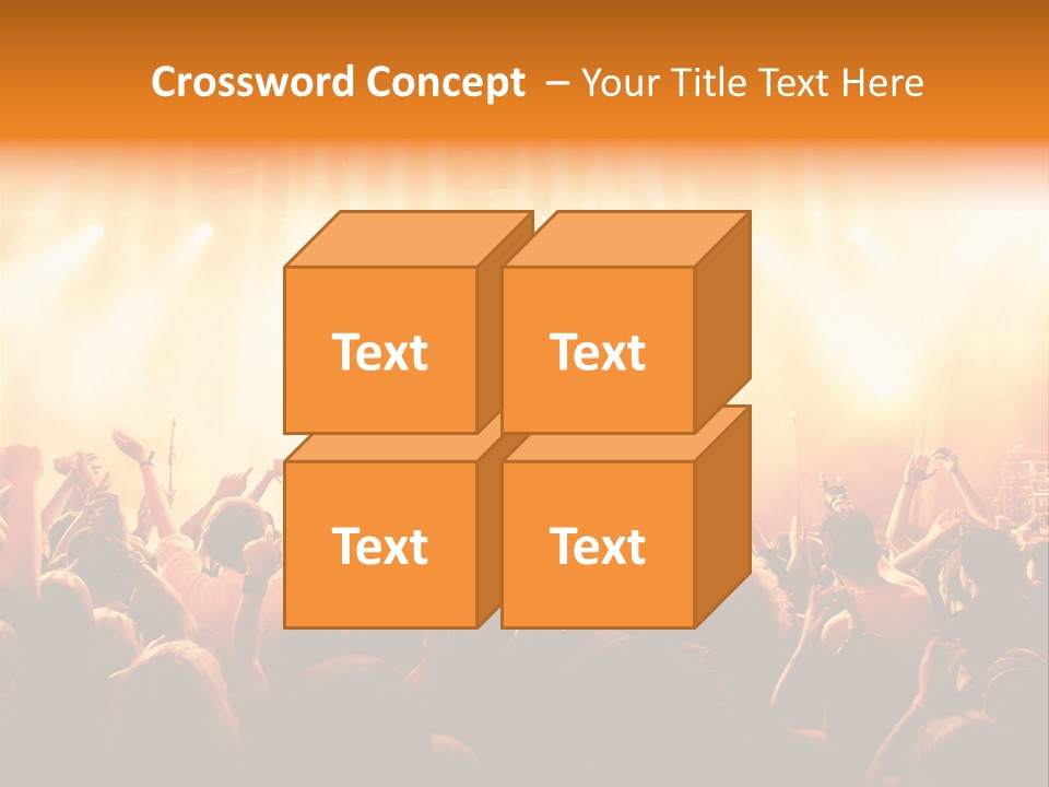Party Stage Vocal PowerPoint Template