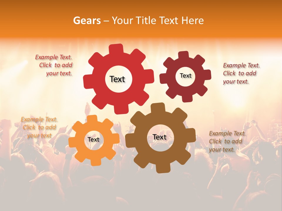 Party Stage Vocal PowerPoint Template