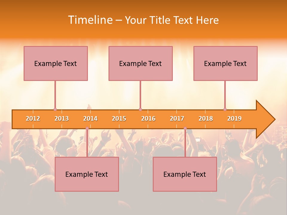 Party Stage Vocal PowerPoint Template