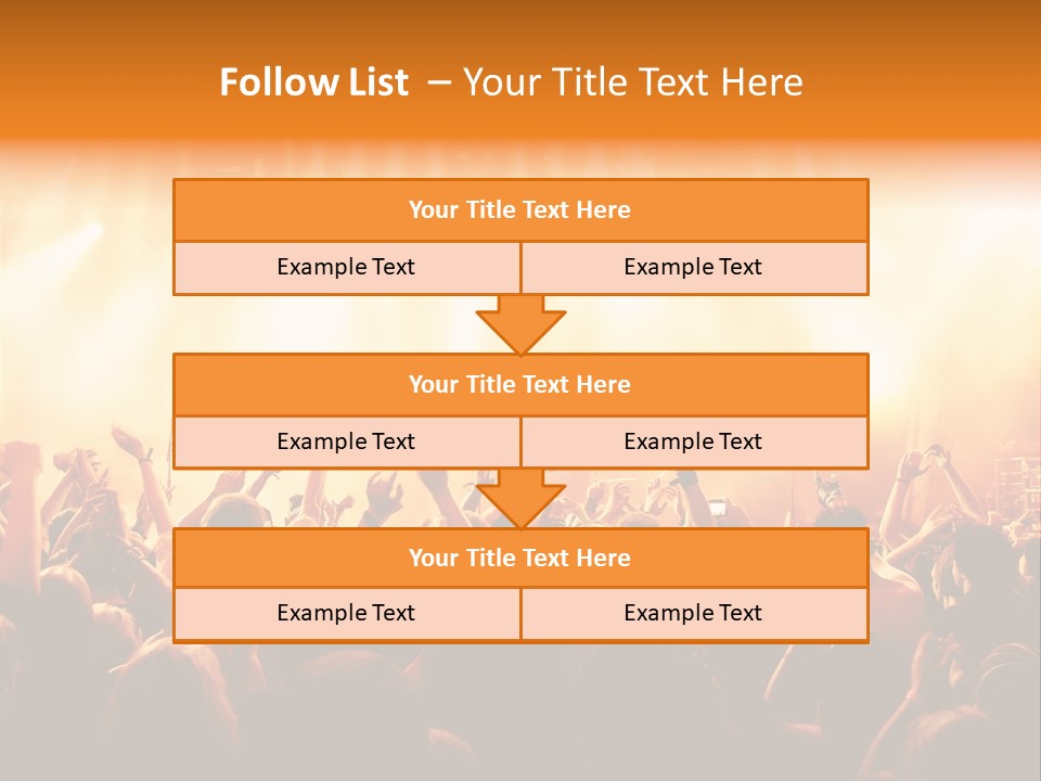 Party Stage Vocal PowerPoint Template