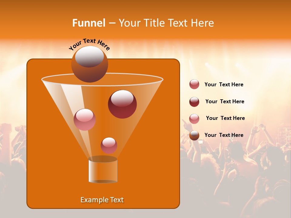 Party Stage Vocal PowerPoint Template