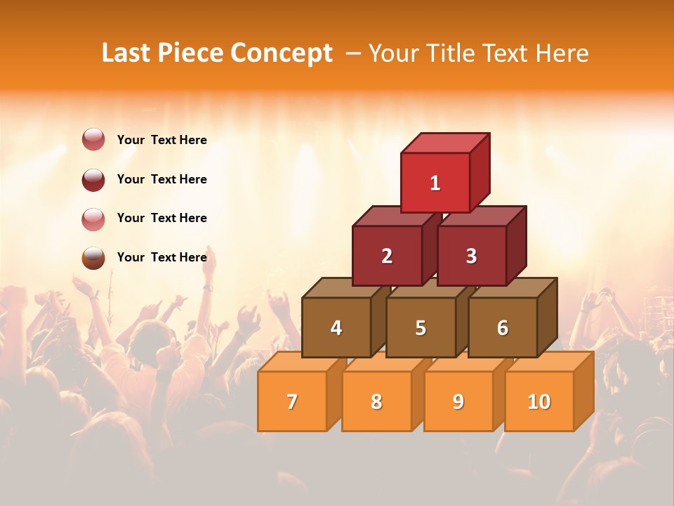 Party Stage Vocal PowerPoint Template