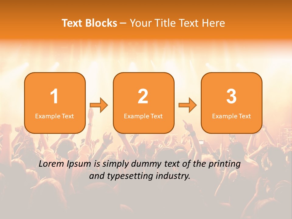 Party Stage Vocal PowerPoint Template