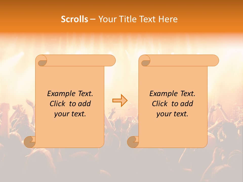 Party Stage Vocal PowerPoint Template