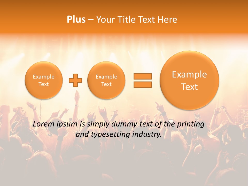 Party Stage Vocal PowerPoint Template