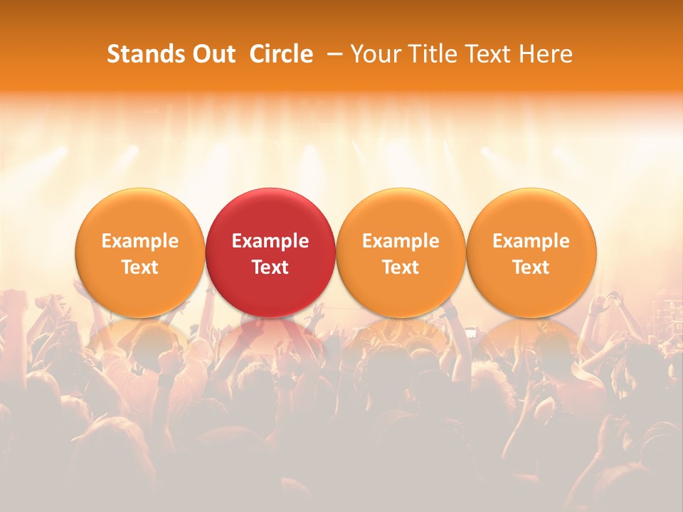 Party Stage Vocal PowerPoint Template