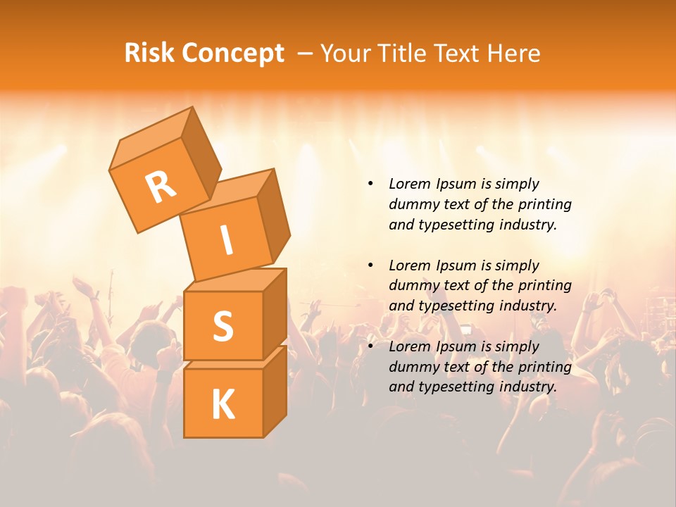 Party Stage Vocal PowerPoint Template