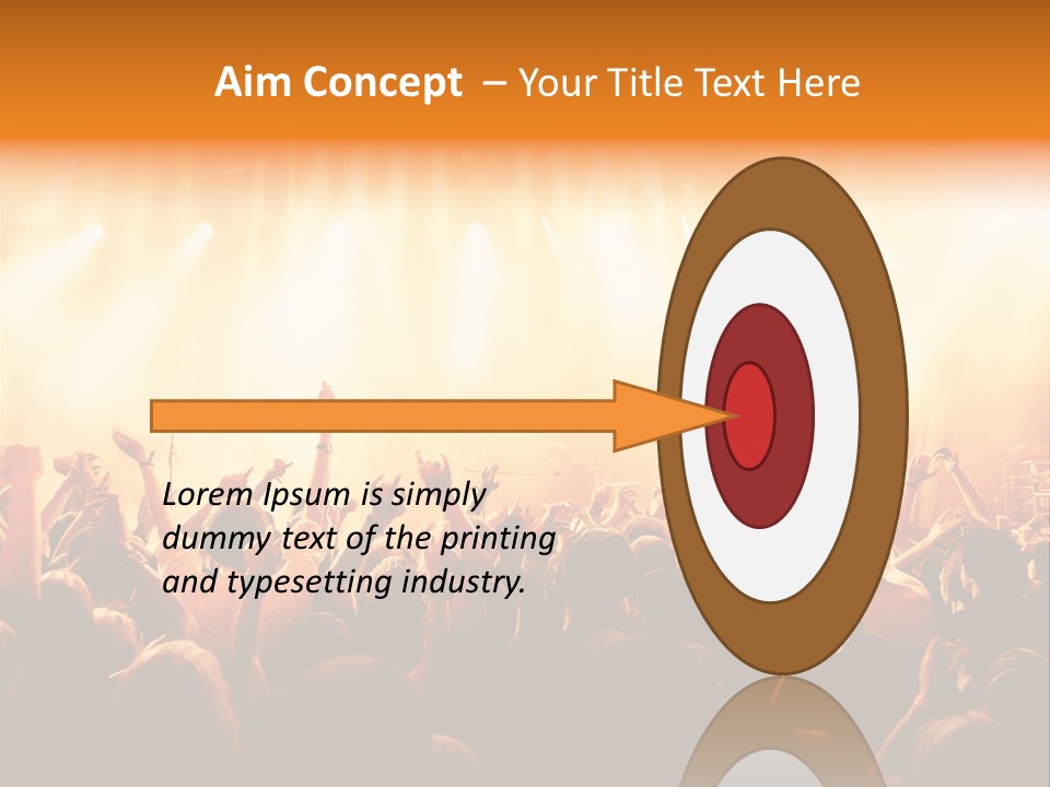 Party Stage Vocal PowerPoint Template