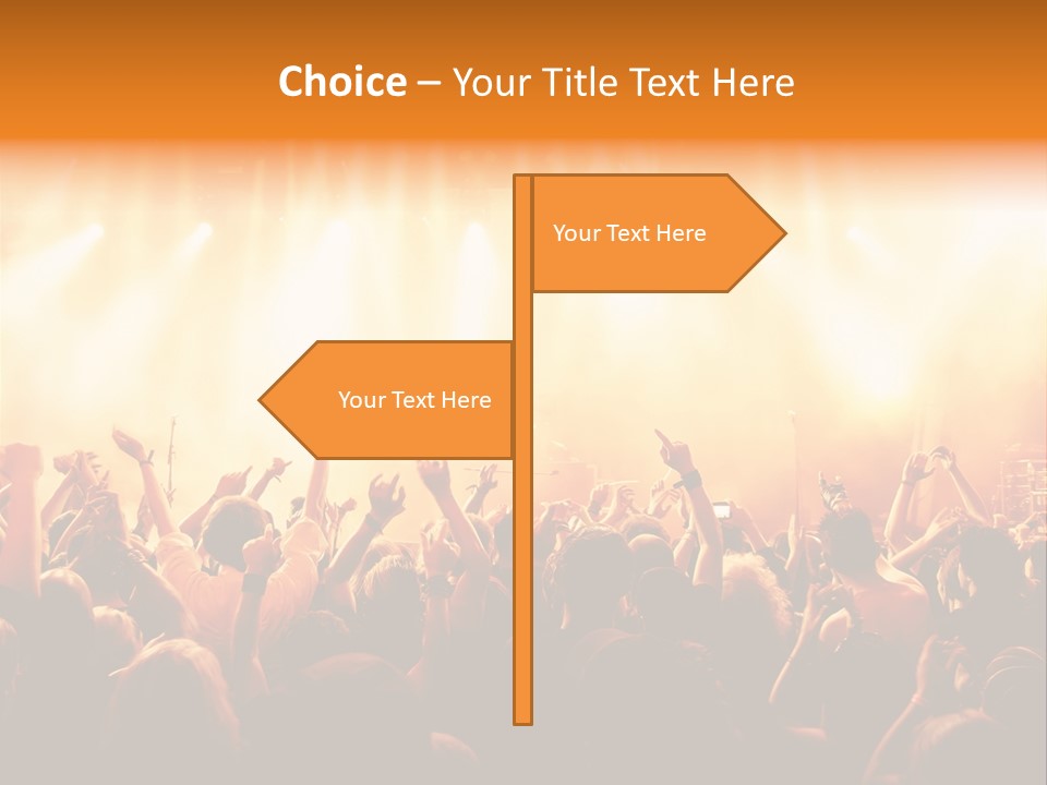 Party Stage Vocal PowerPoint Template