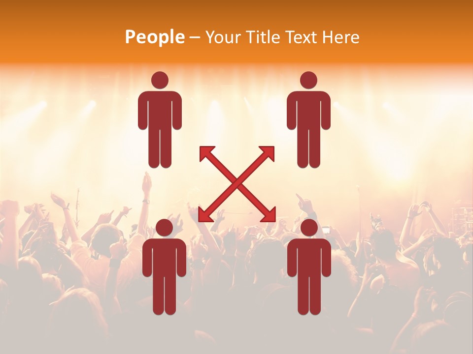 Party Stage Vocal PowerPoint Template