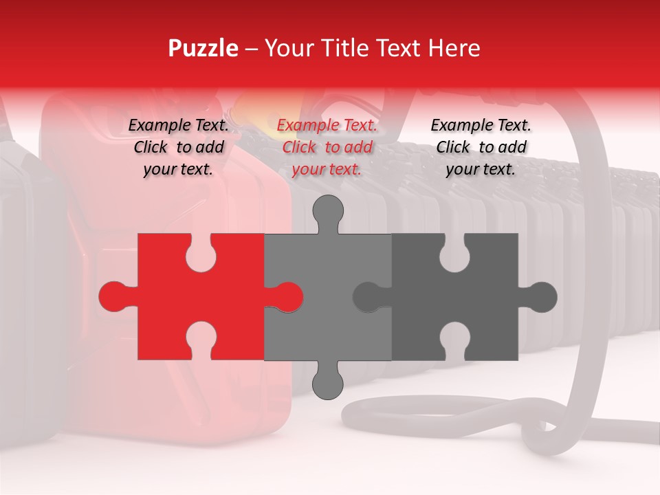 Fossil Steel Canister PowerPoint Template