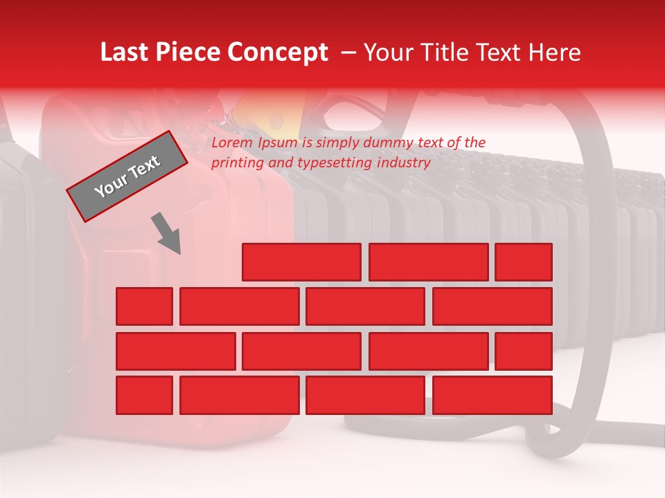 Fossil Steel Canister PowerPoint Template