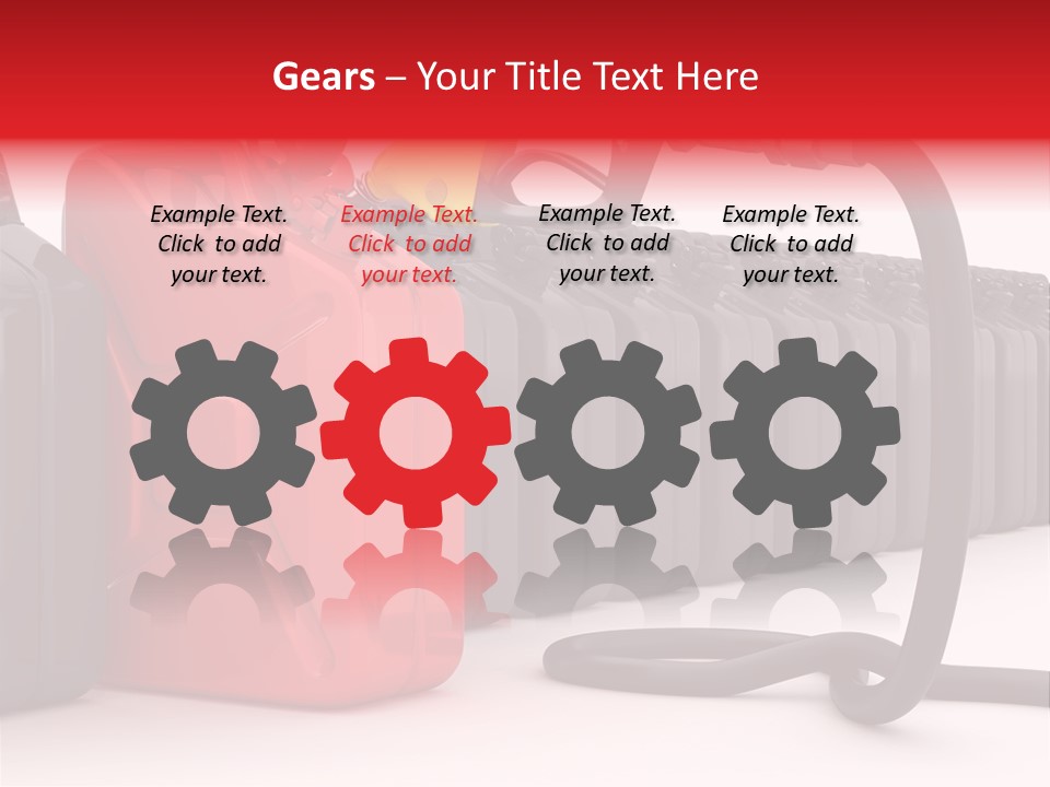 Fossil Steel Canister PowerPoint Template