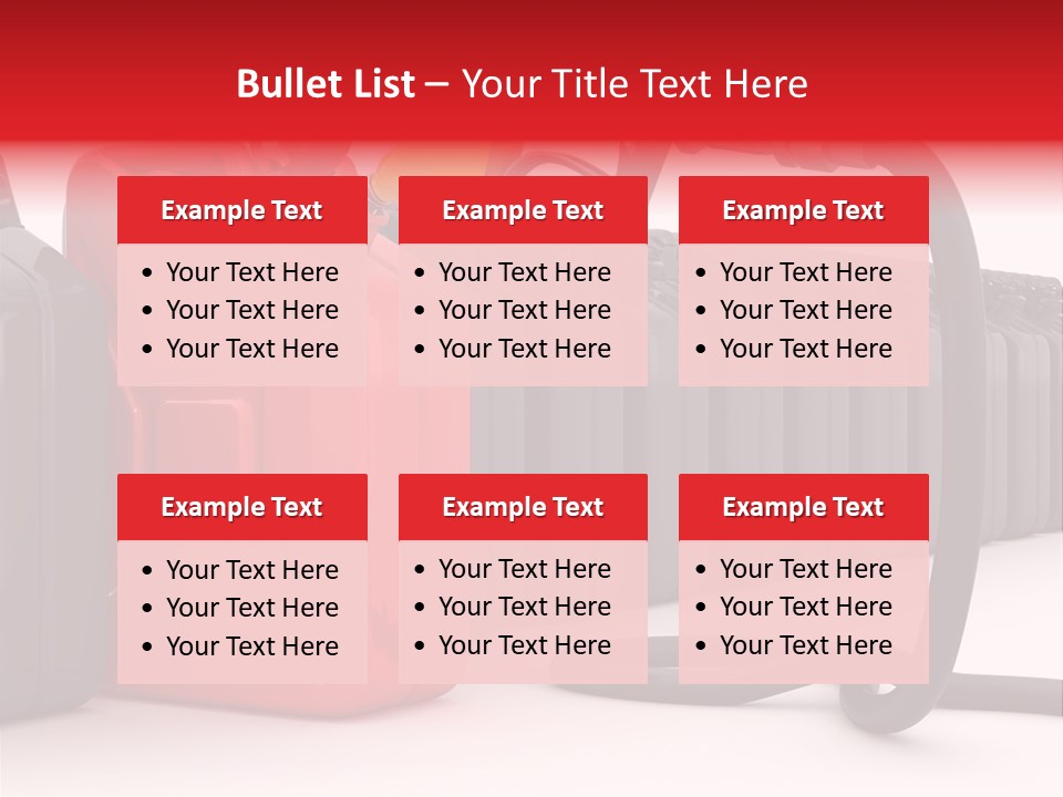 Fossil Steel Canister PowerPoint Template