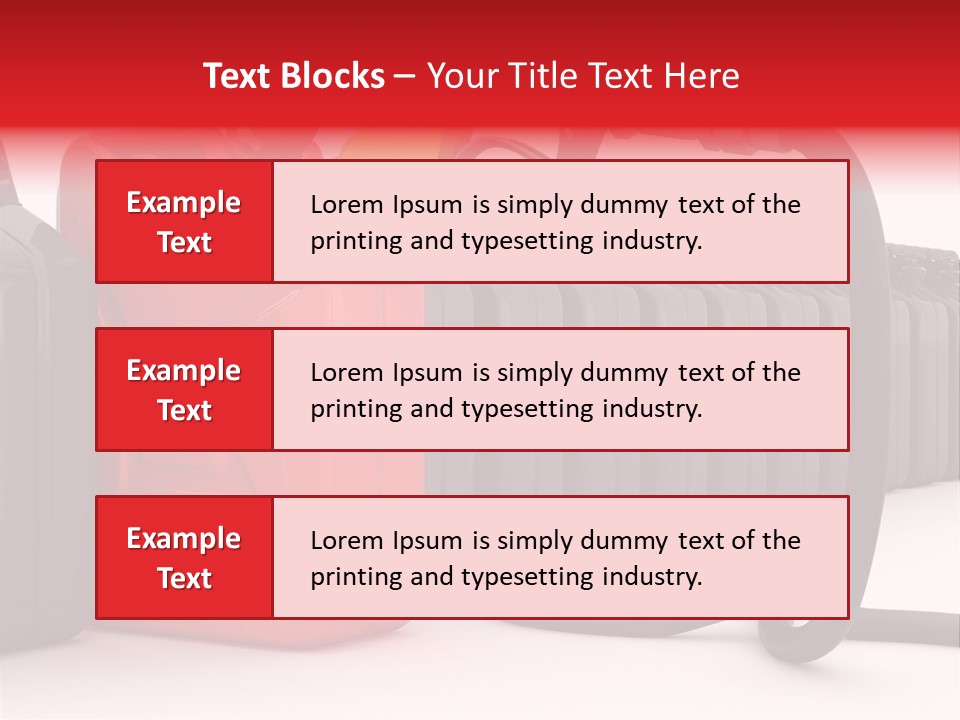 Fossil Steel Canister PowerPoint Template