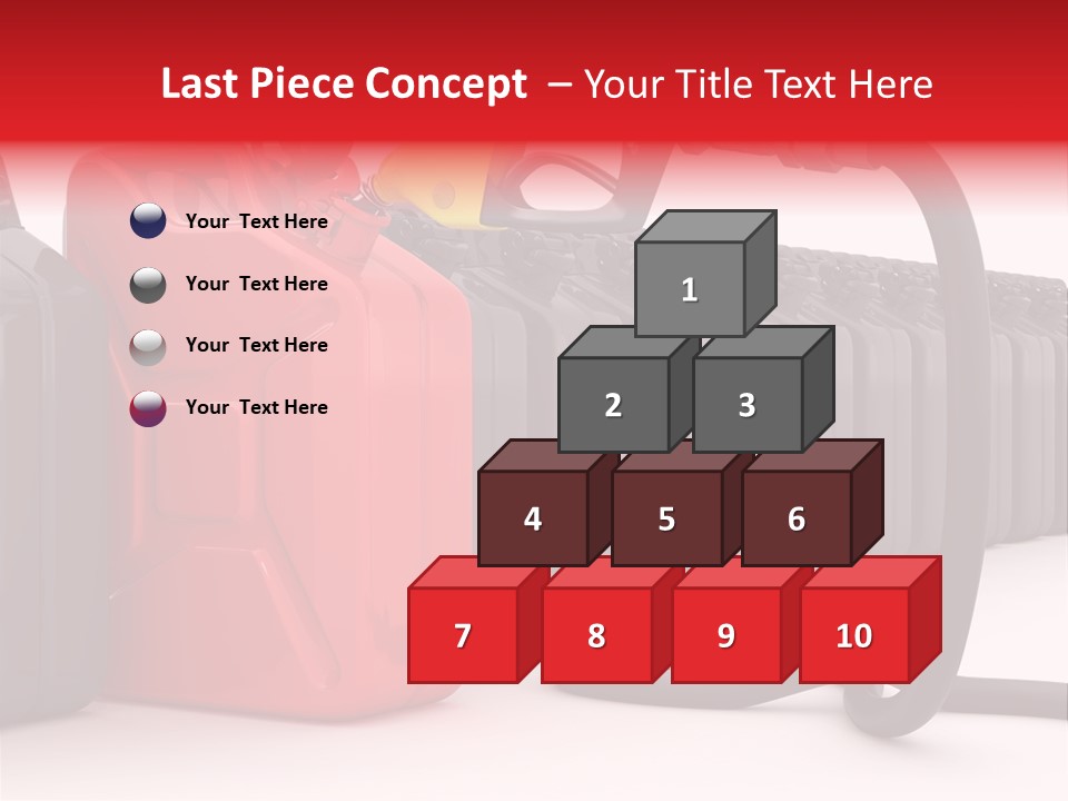 Fossil Steel Canister PowerPoint Template