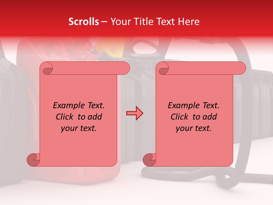 Fossil Steel Canister PowerPoint Template