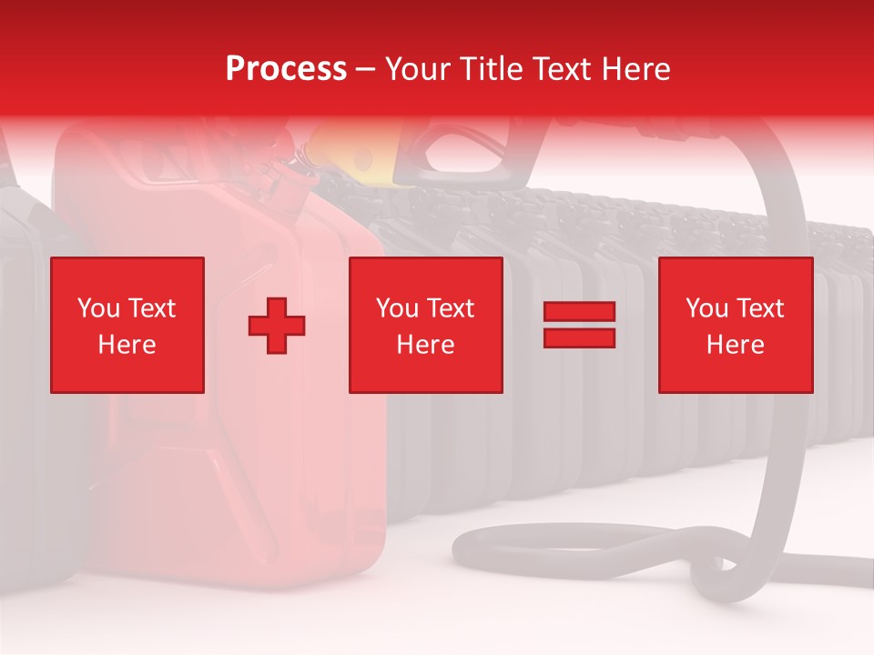 Fossil Steel Canister PowerPoint Template