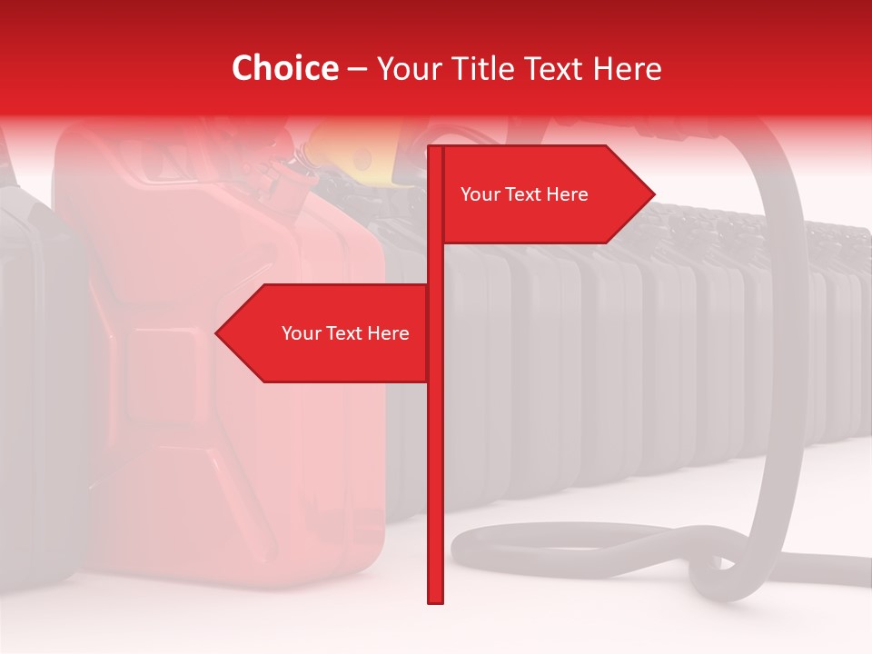 Fossil Steel Canister PowerPoint Template