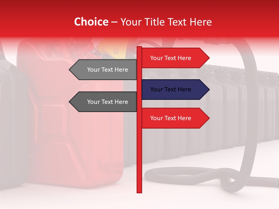 Fossil Steel Canister PowerPoint Template
