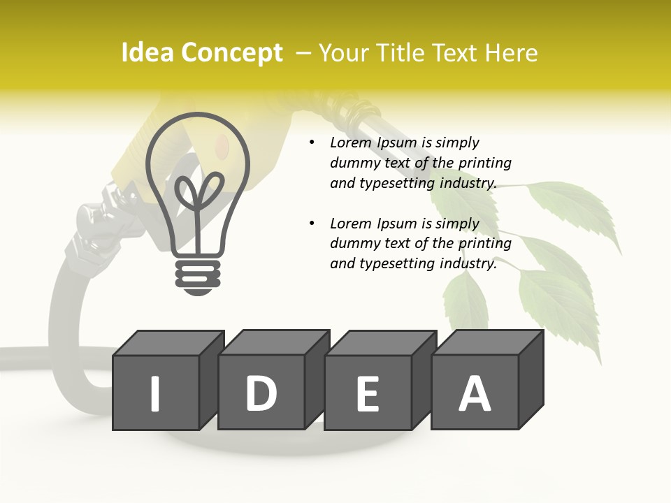 Individuality Image Pollution PowerPoint Template