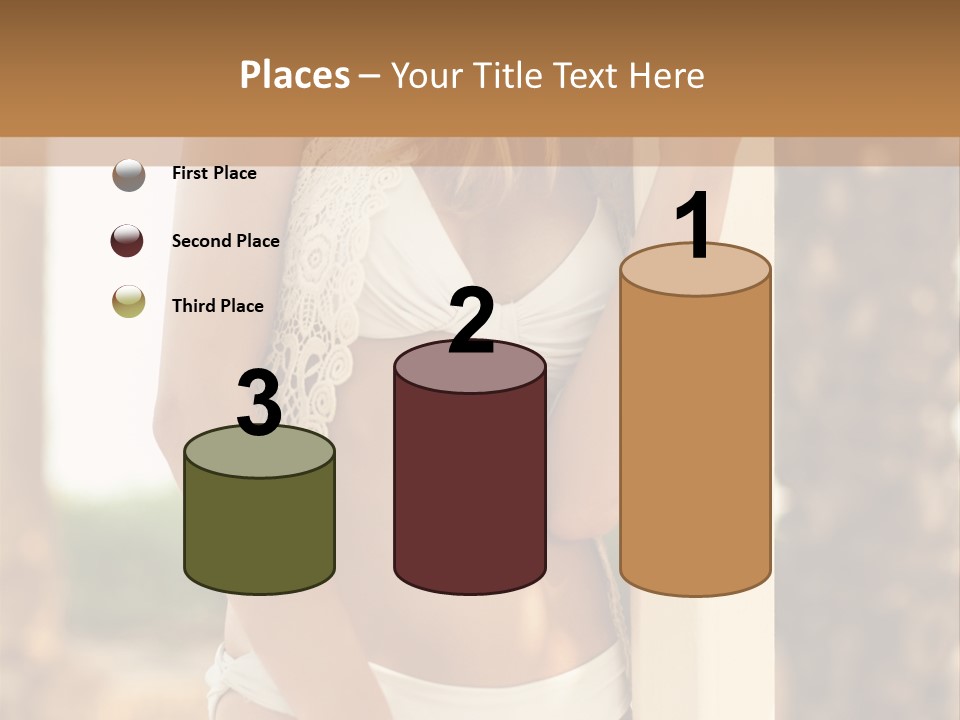 Floor Dark Lingerie PowerPoint Template