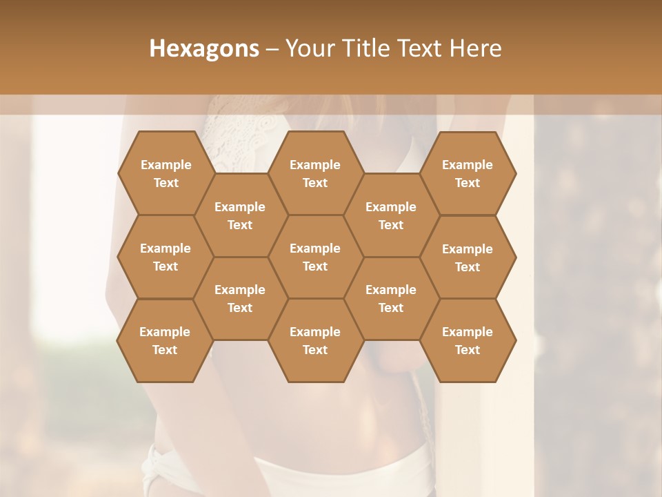 Floor Dark Lingerie PowerPoint Template