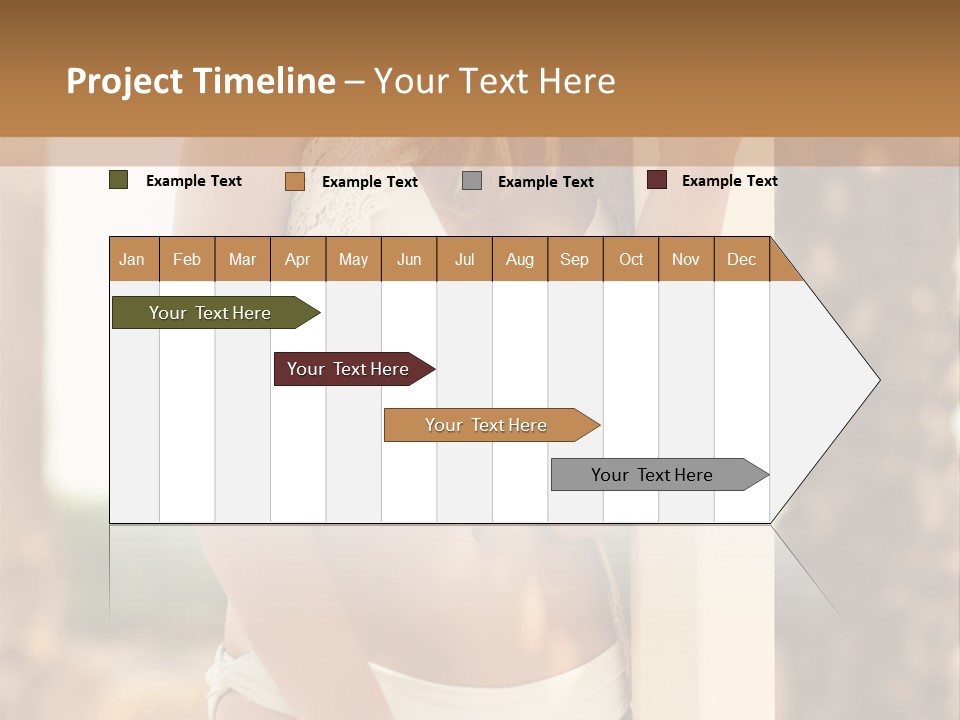 Floor Dark Lingerie PowerPoint Template