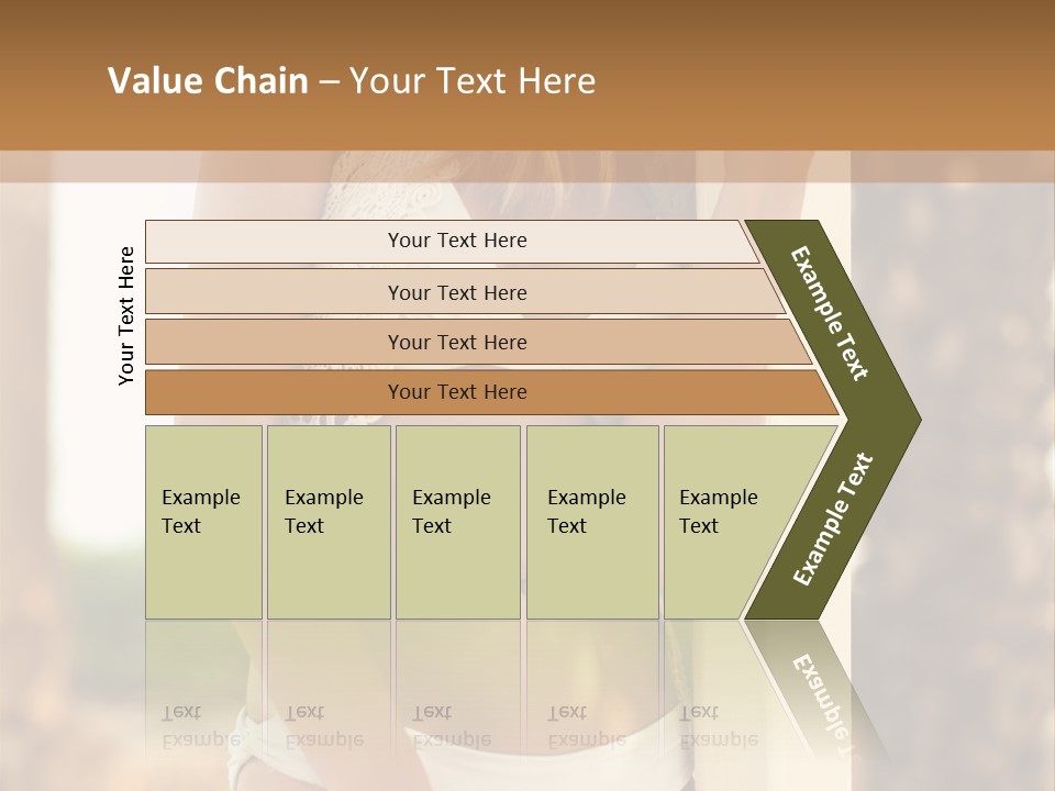 Floor Dark Lingerie PowerPoint Template
