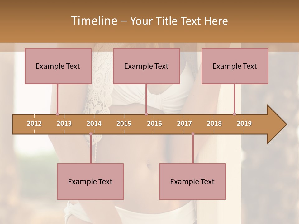 Floor Dark Lingerie PowerPoint Template
