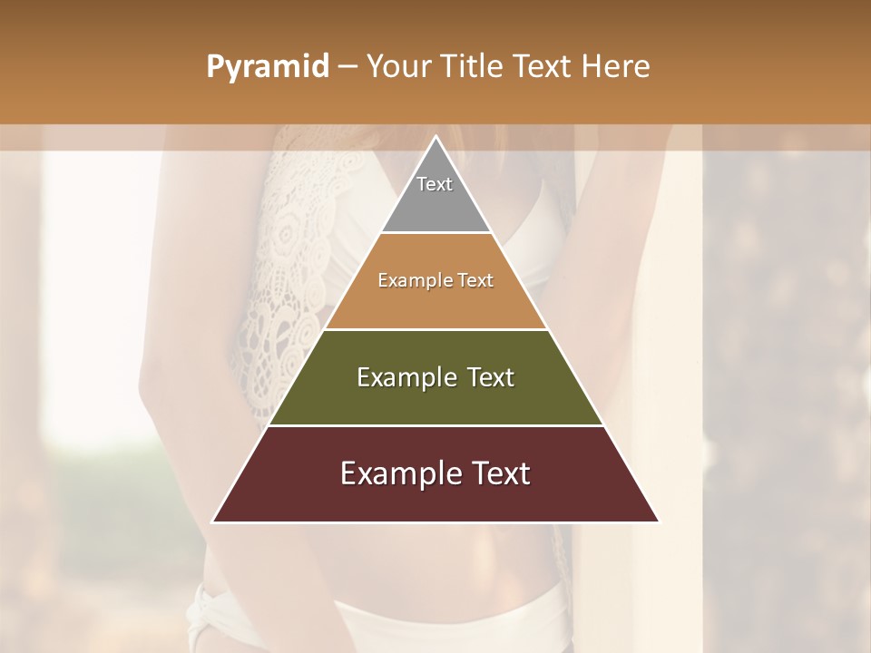 Floor Dark Lingerie PowerPoint Template