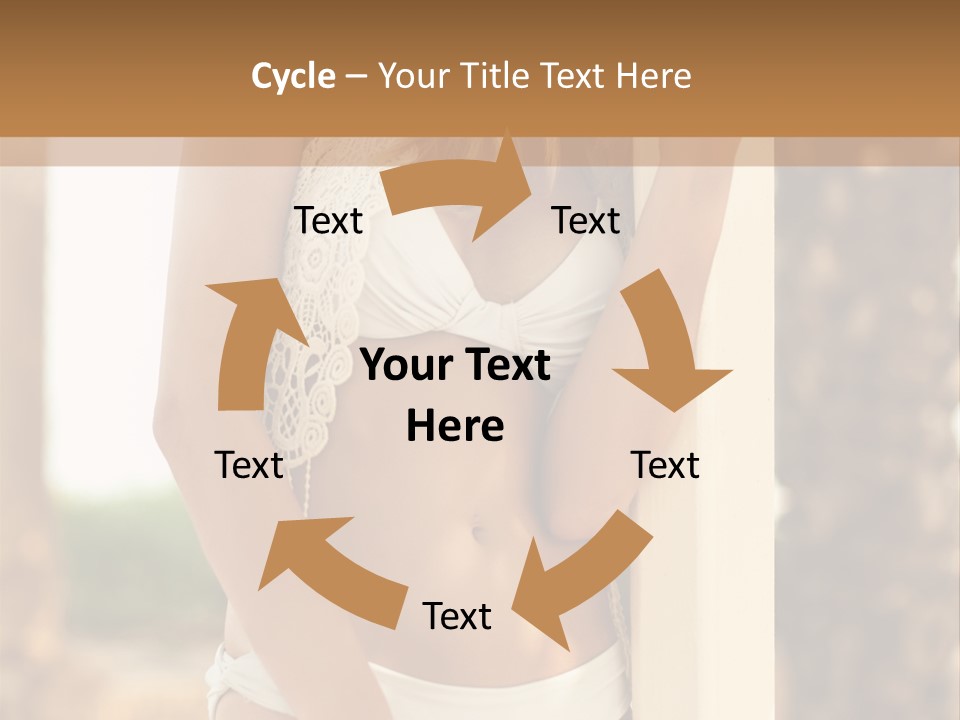 Floor Dark Lingerie PowerPoint Template