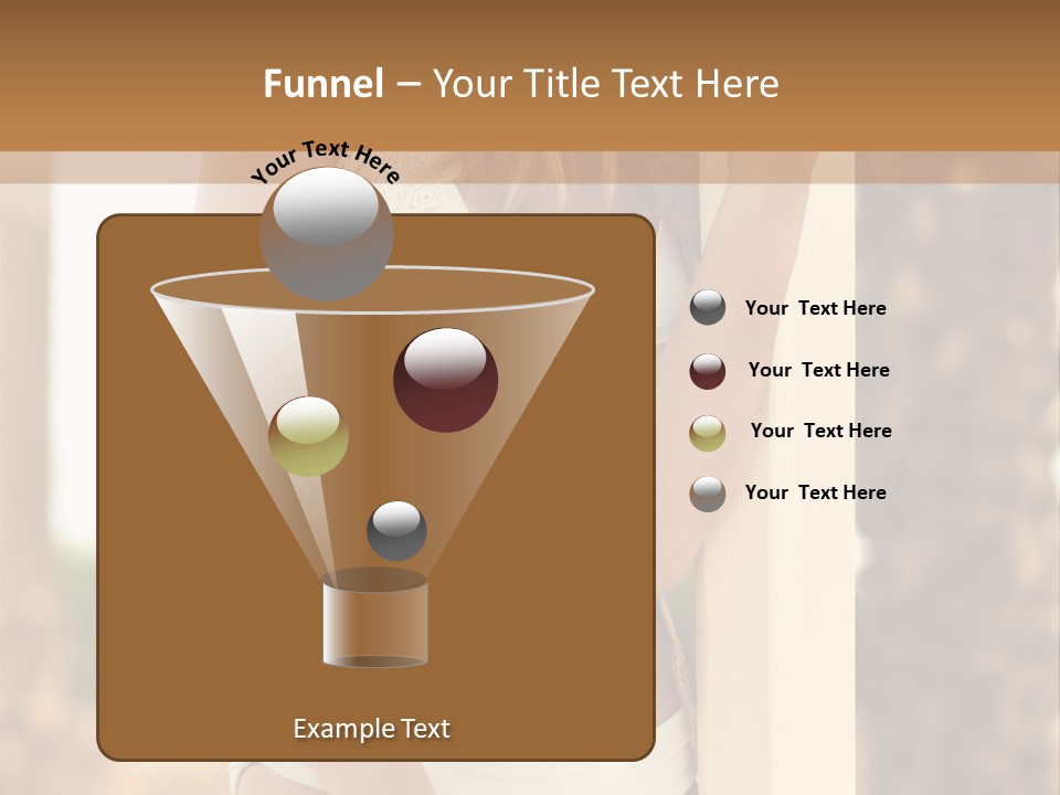 Floor Dark Lingerie PowerPoint Template