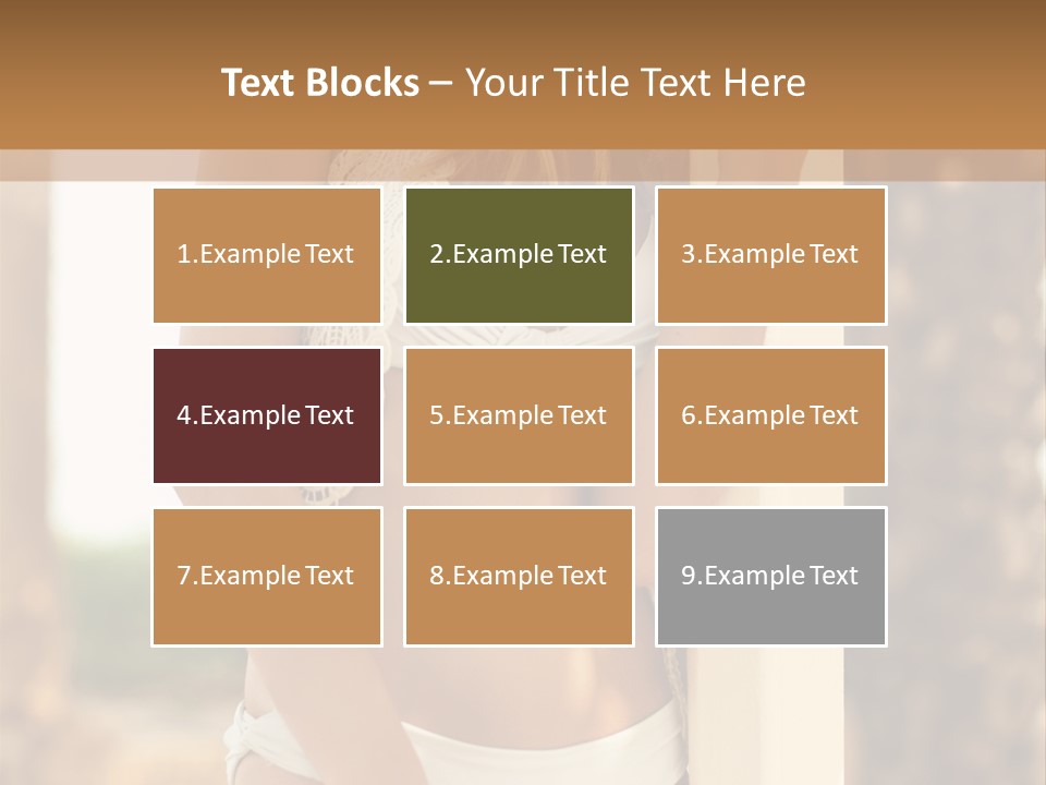 Floor Dark Lingerie PowerPoint Template