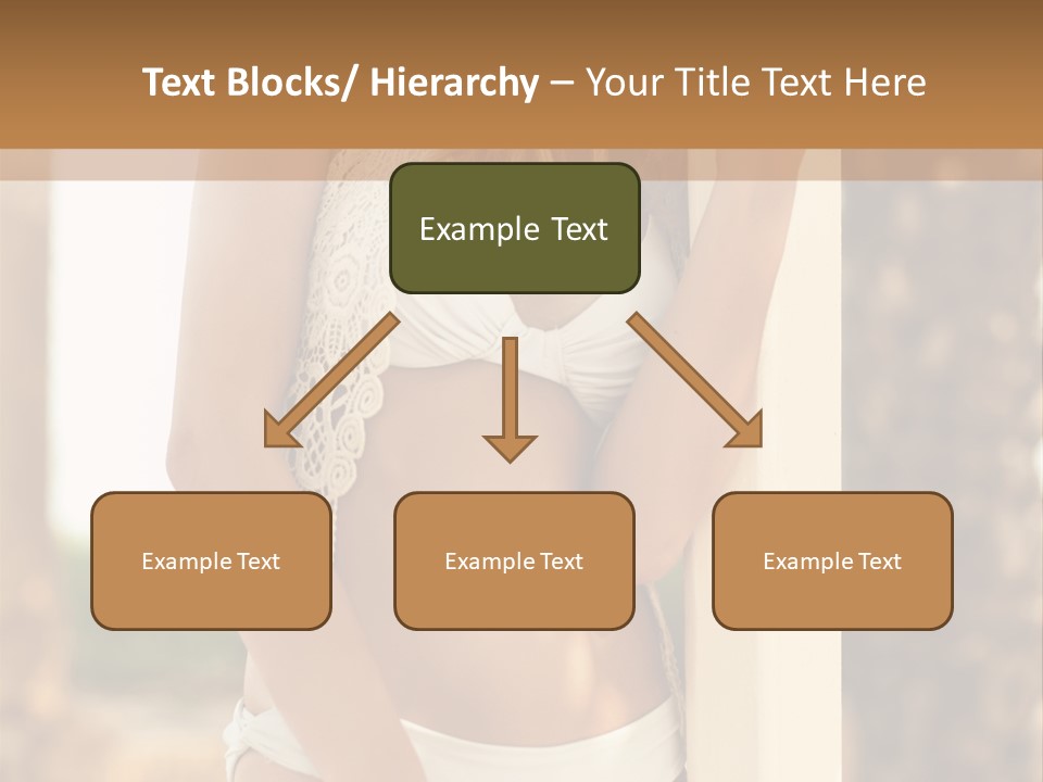 Floor Dark Lingerie PowerPoint Template