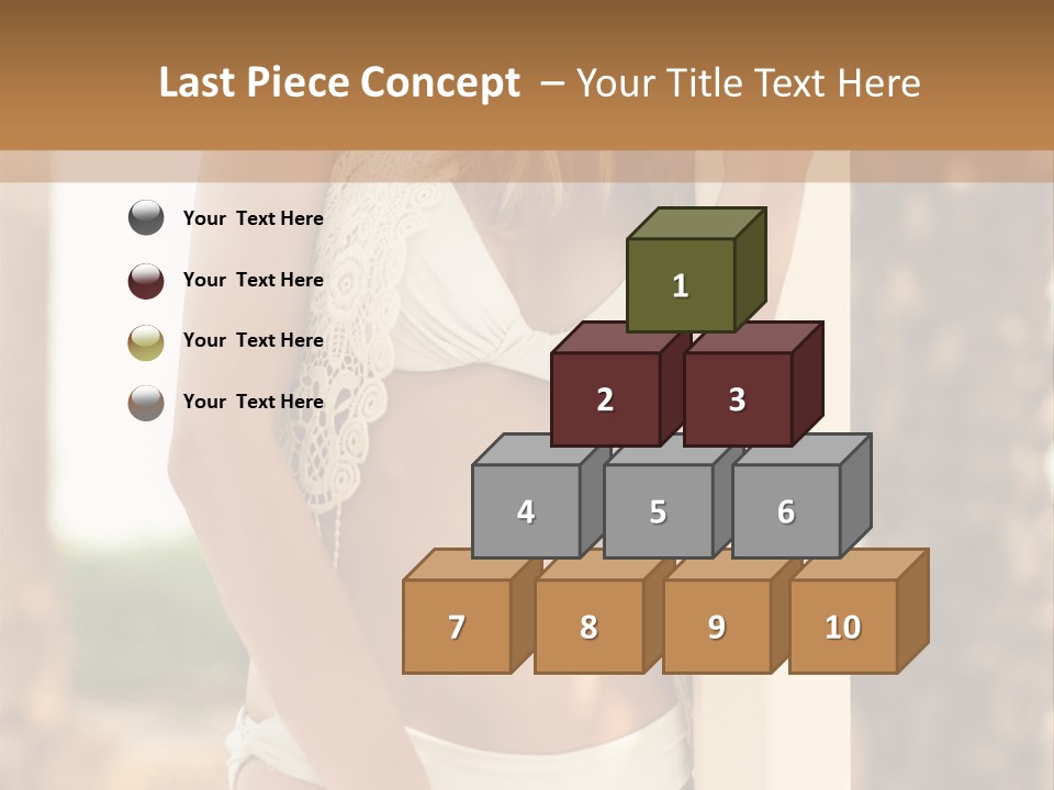 Floor Dark Lingerie PowerPoint Template